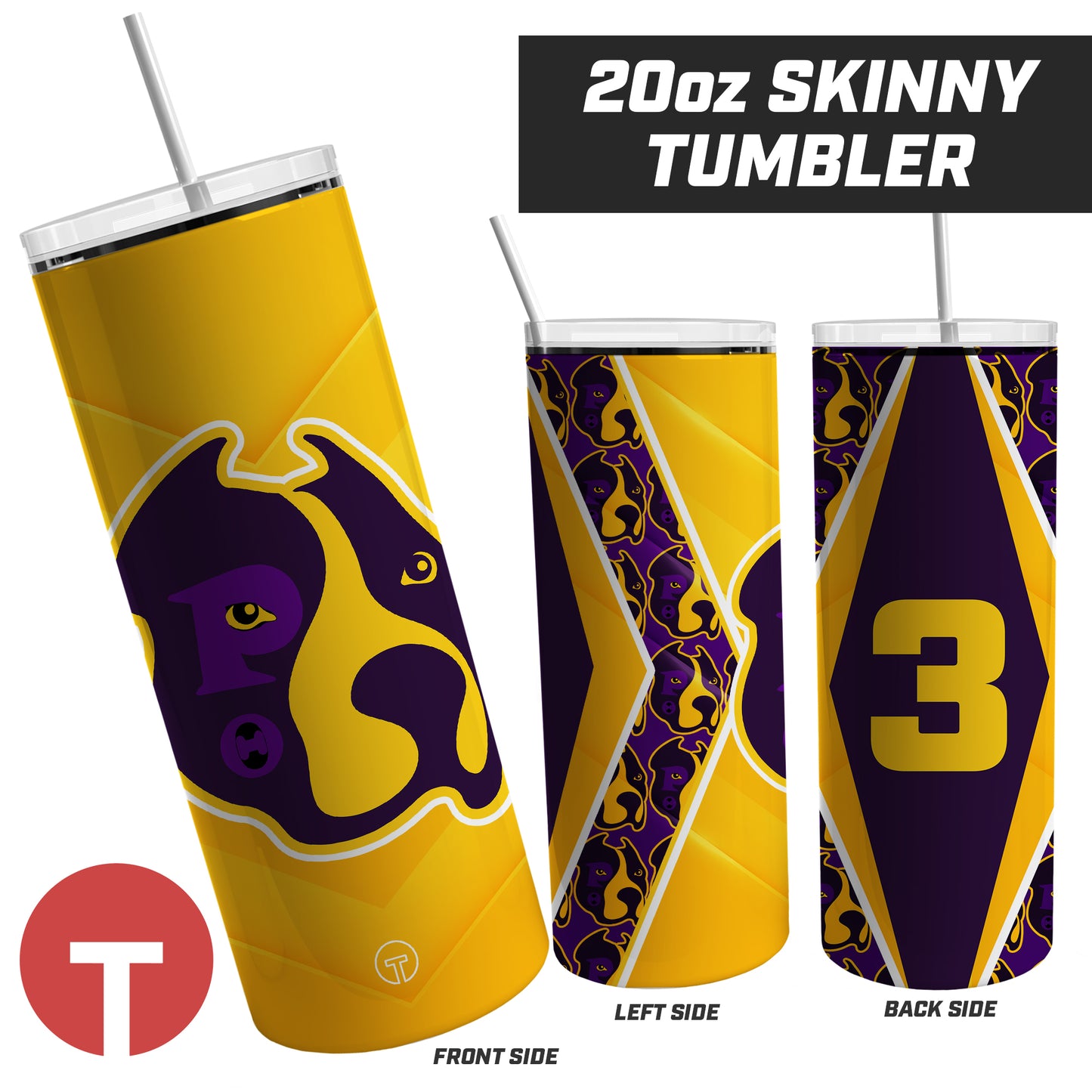 Hounds - 20oz Skinny Tumbler