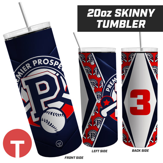 Premier Prospects - 20oz Skinny Tumbler