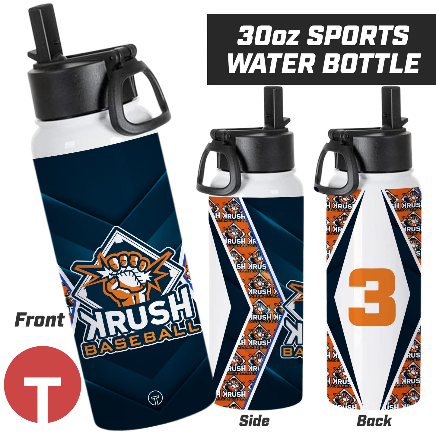 Krush Baseball - 30oz Sports Tumbler