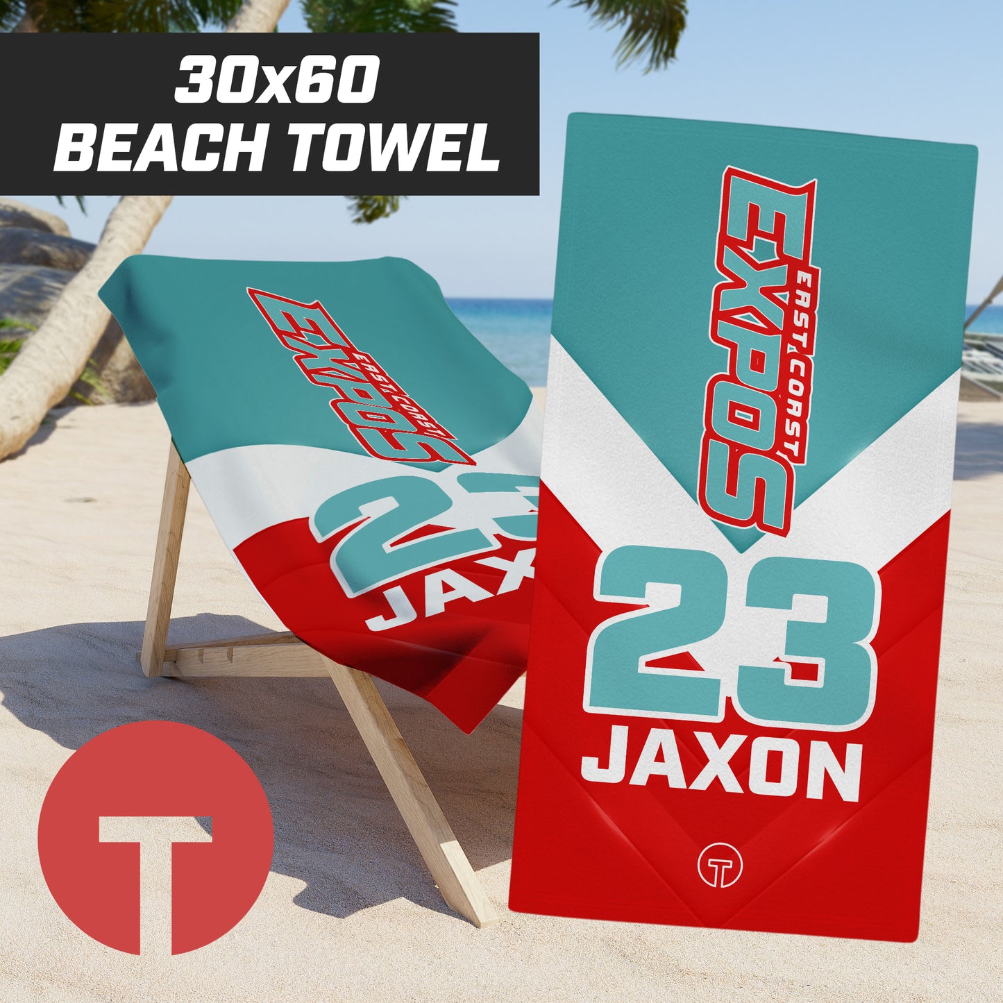 East Coast Expos - 30"x60" Beach Towel