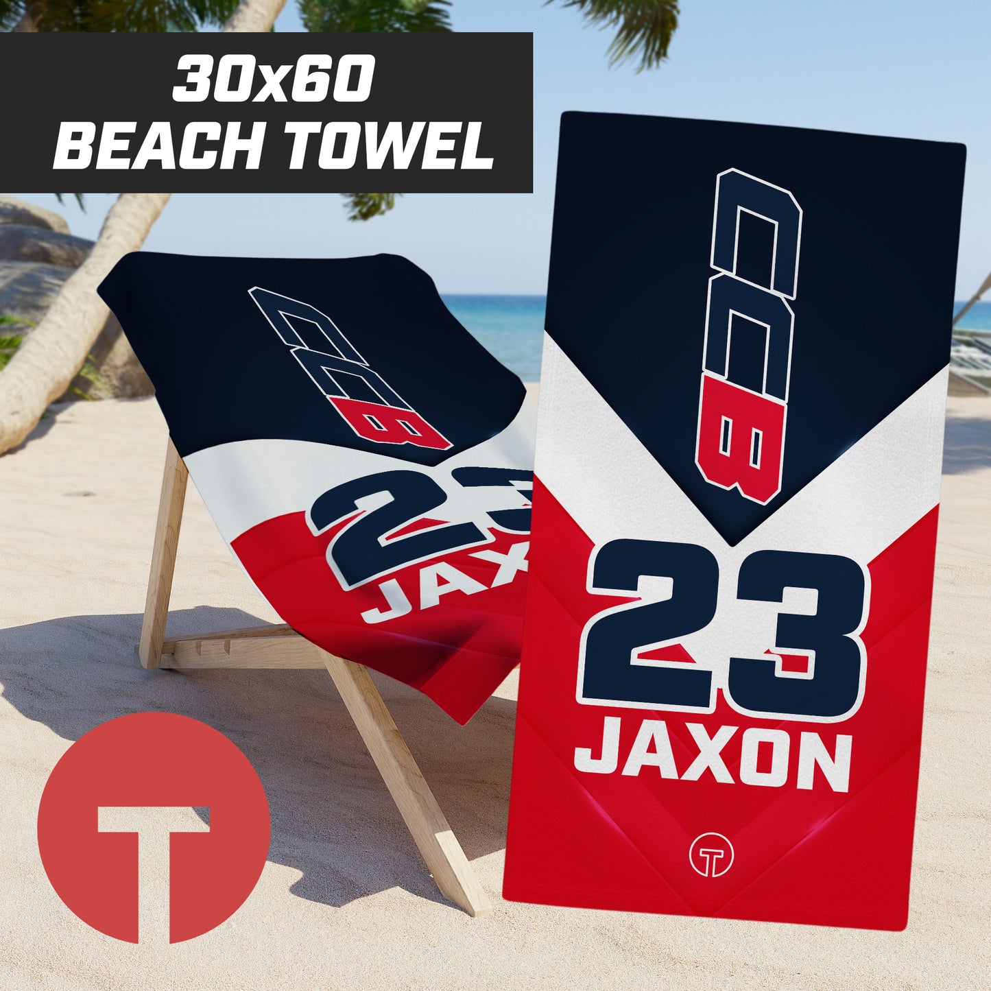 CCB - 30"x60" Beach Towel
