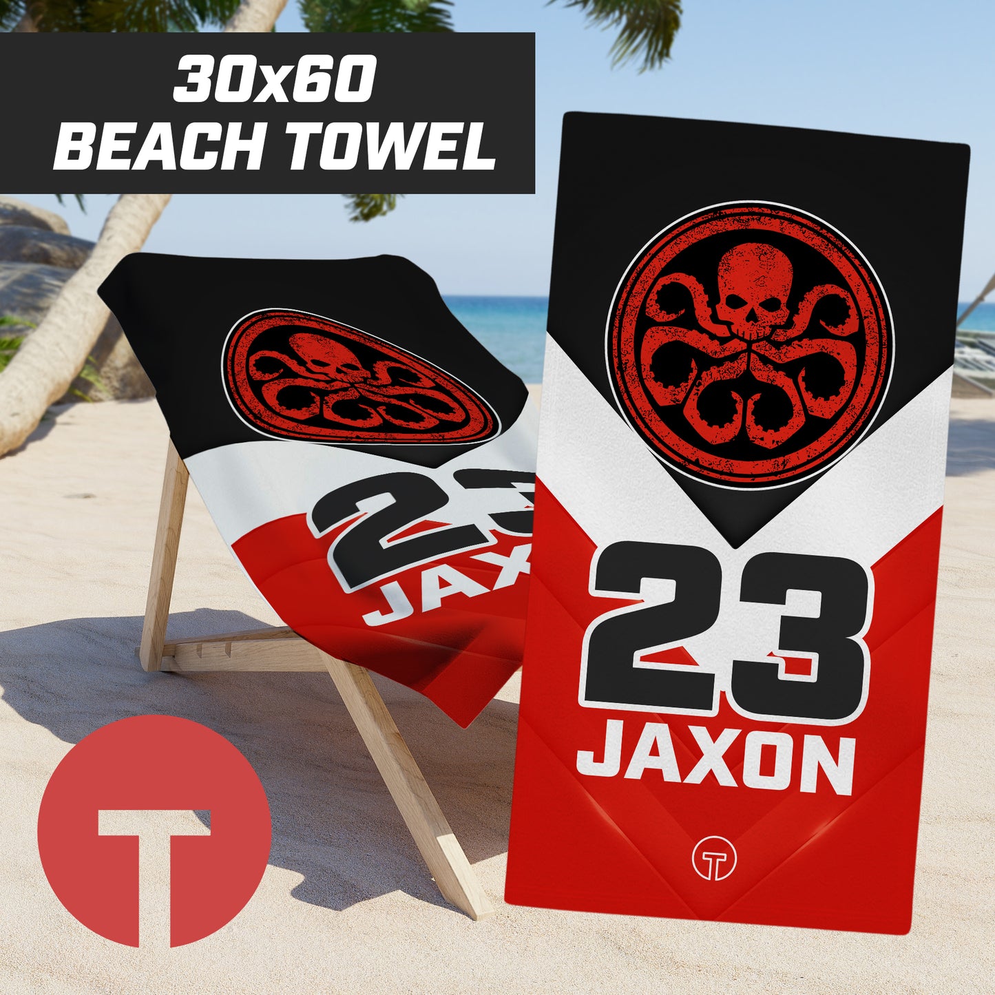HYDRO - 30"x60" Beach Towel