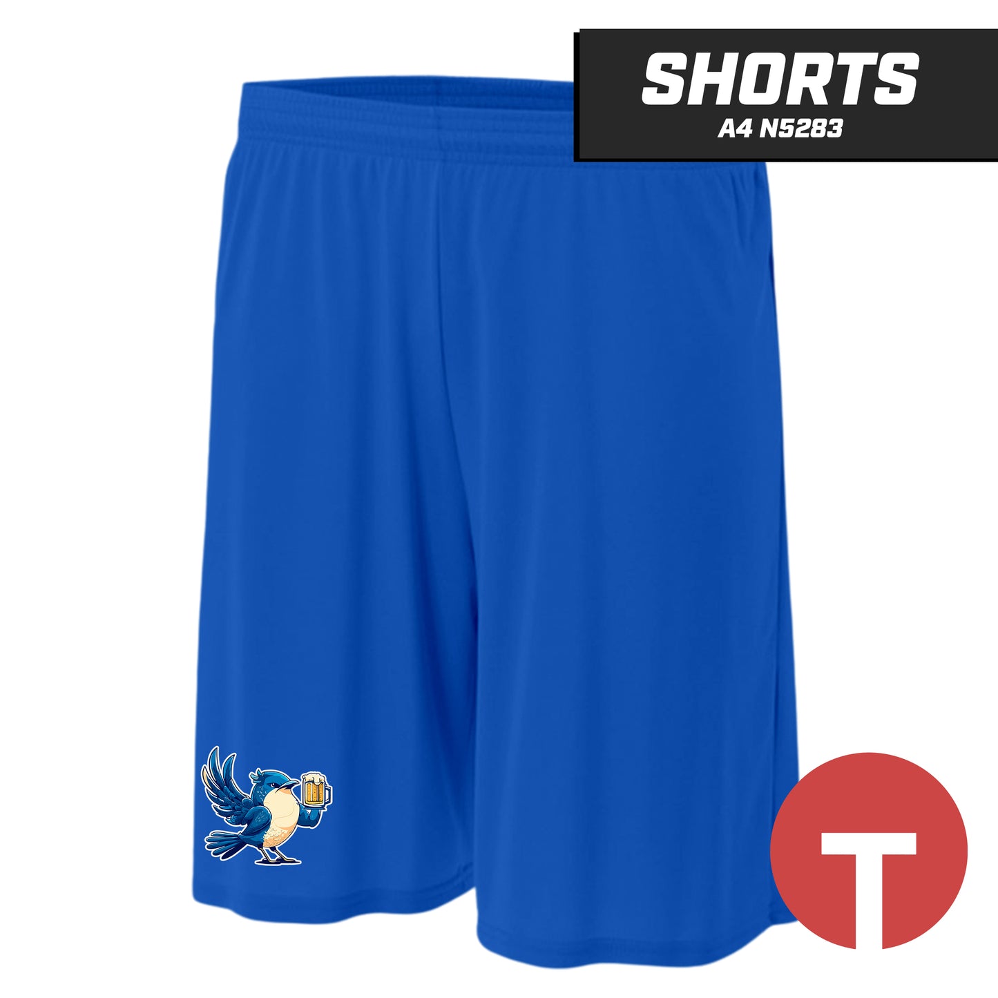 Bluebirds - Short A4 Apparel N5283