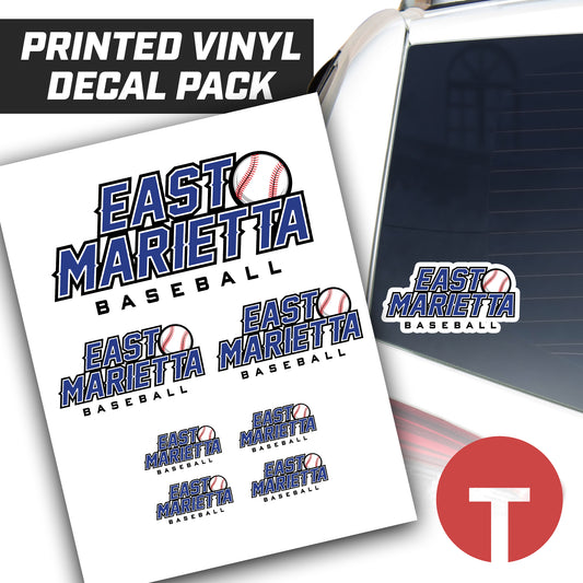 East Marietta Little League - Logo Vinyl Decal Pack