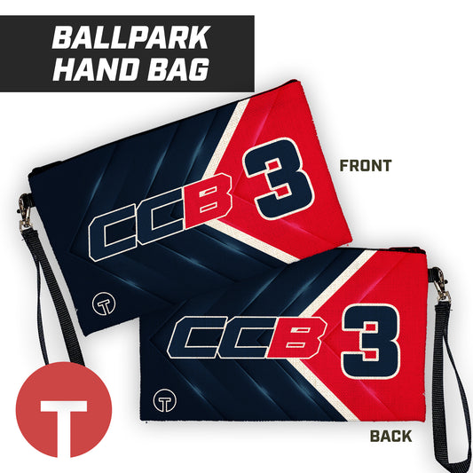 CCB - 9"x5" Zipper Bag with Wrist Strap