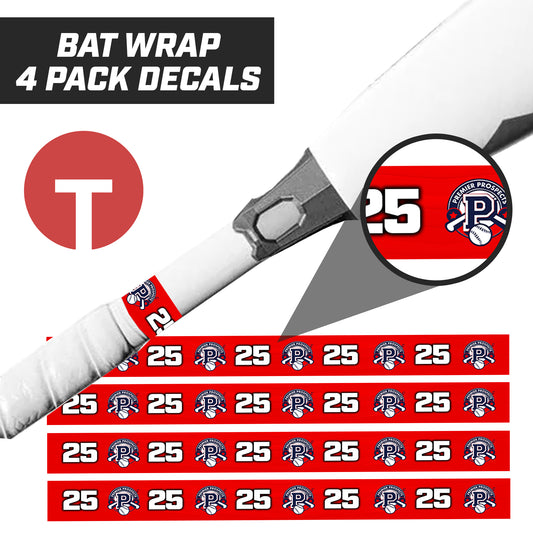 Premier Prospects - Bat Decal Wraps (4 Pack)