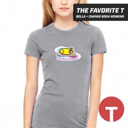 Spinners Softball - Bella+Canvas 6004 Womens "Favorite T"