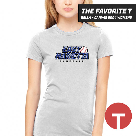 East Marietta Little League - Bella+Canvas 6004 Womens "Favorite T"