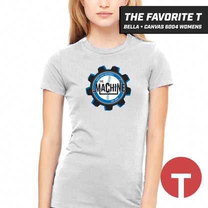 East Side Machine Baseball - Bella+Canvas 6004 Womens "Favorite T"