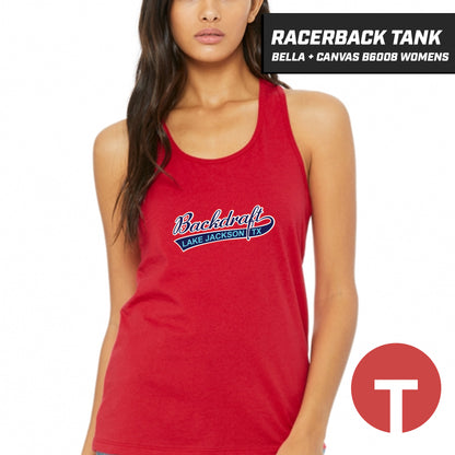 Backdraft - Bella + Canvas B6008 Women's Jersey Racerback Tank