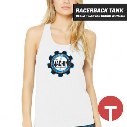 East Side Machine Baseball - Bella + Canvas B6008 Women's Jersey Racerback Tank