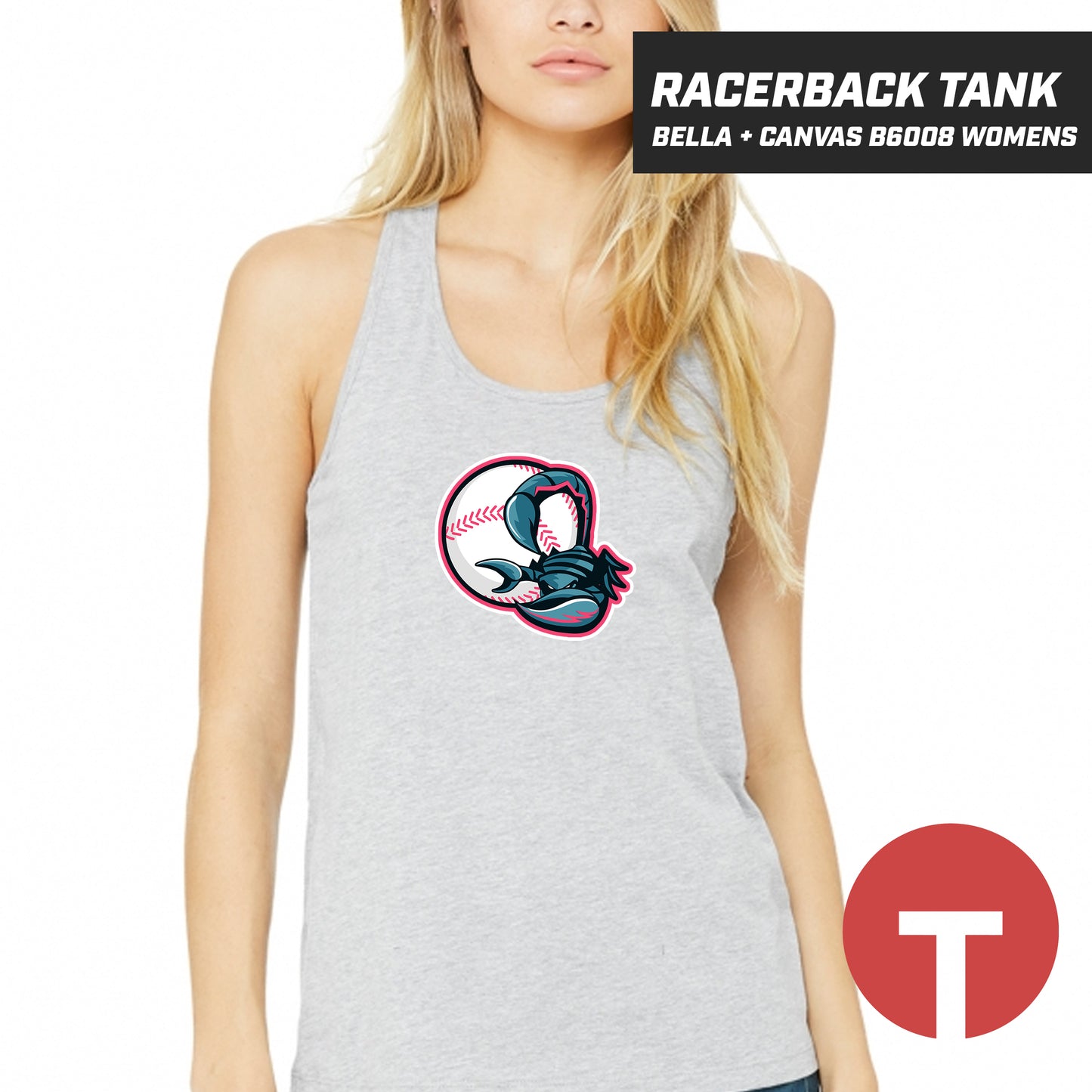 PBC Stingers - Bella + Canvas B6008 Women's Jersey Racerback Tank