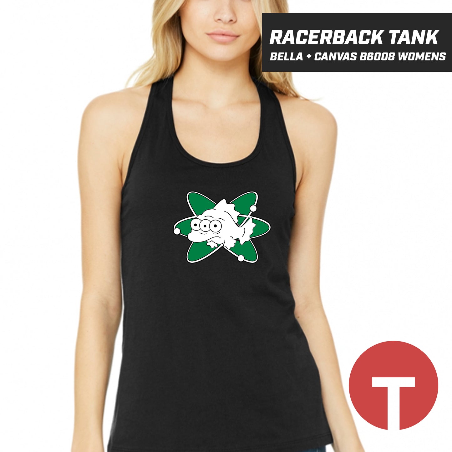 Isotopes - Bella + Canvas B6008 Women's Jersey Racerback Tank