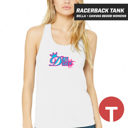 Dirt Divas - Bella + Canvas B6008 Women's Jersey Racerback Tank