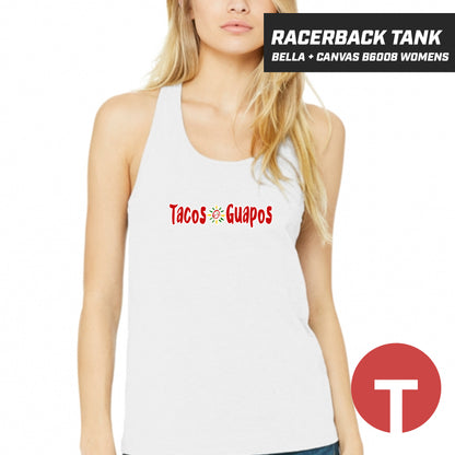 Tacos Guapos - Bella + Canvas B6008 Women's Jersey Racerback Tank