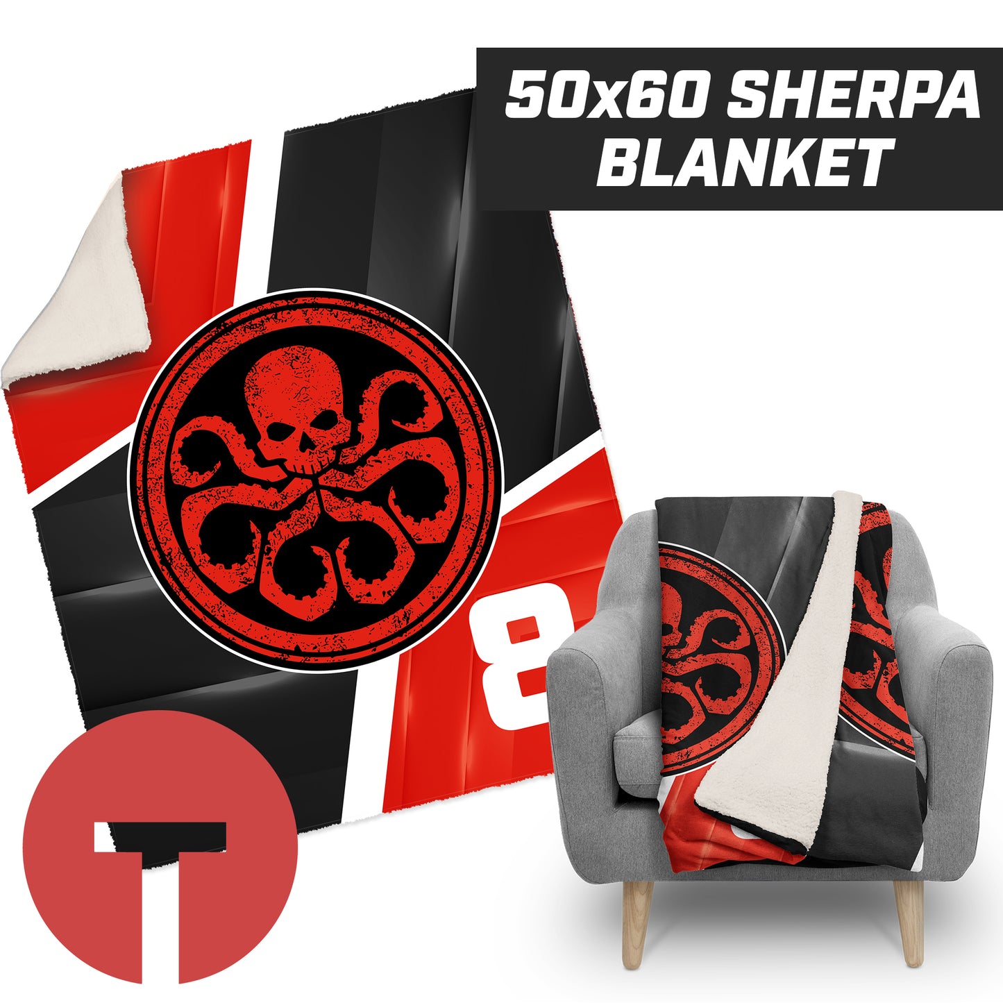 HYDRO - 50”x60” Plush Sherpa Blanket