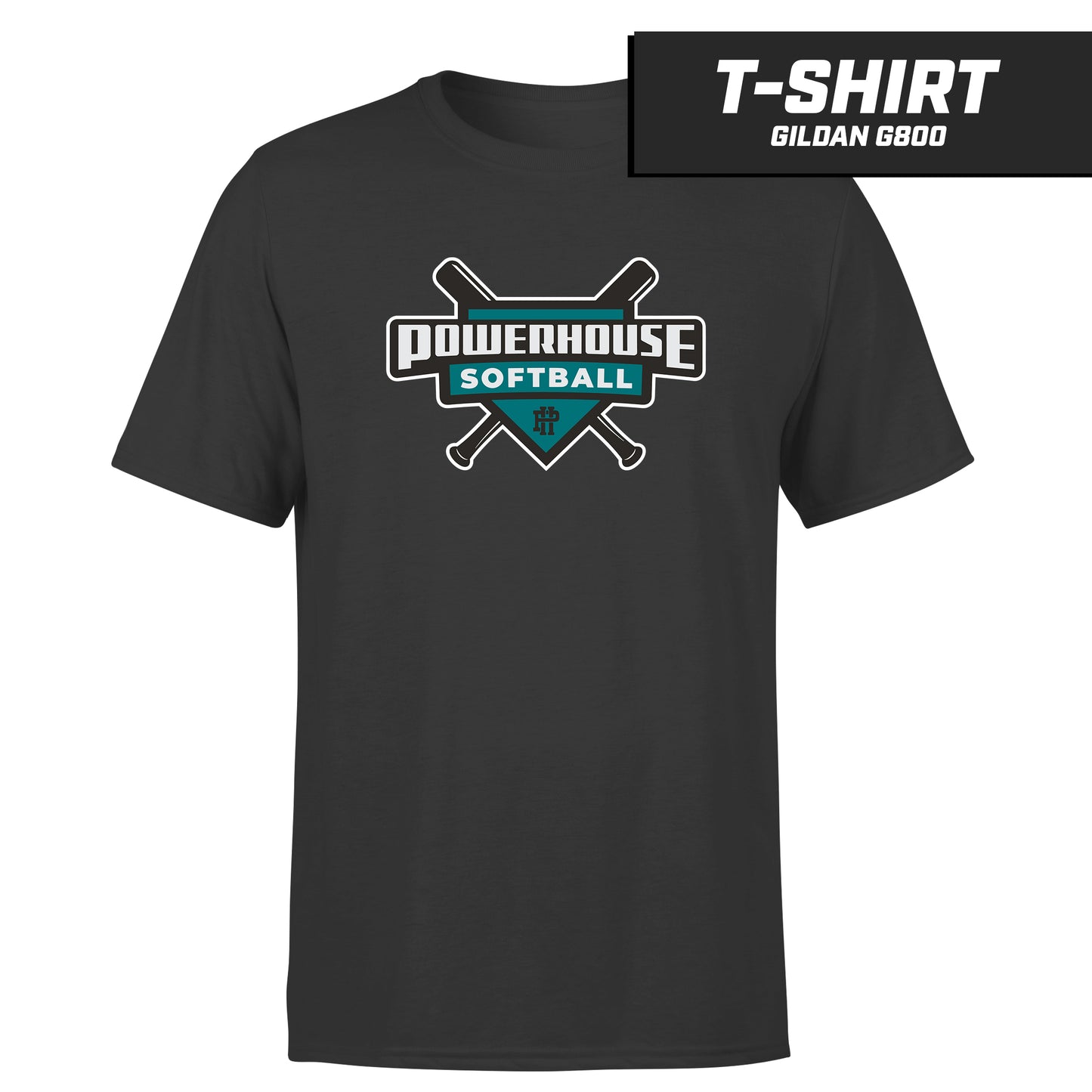 Powerhouse Softball - T-Shirt Gildan G800