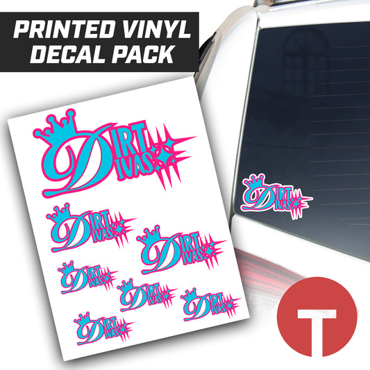 Dirt Divas - Logo Vinyl Decal Pack