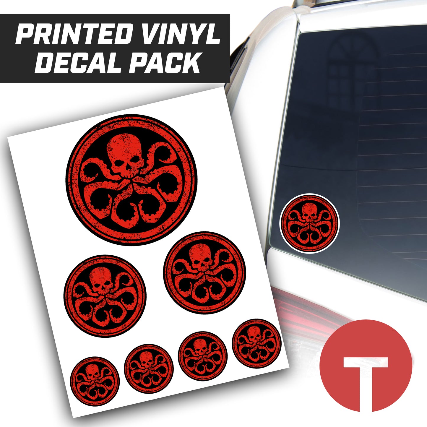 HYDRO - Logo Vinyl Decal Pack