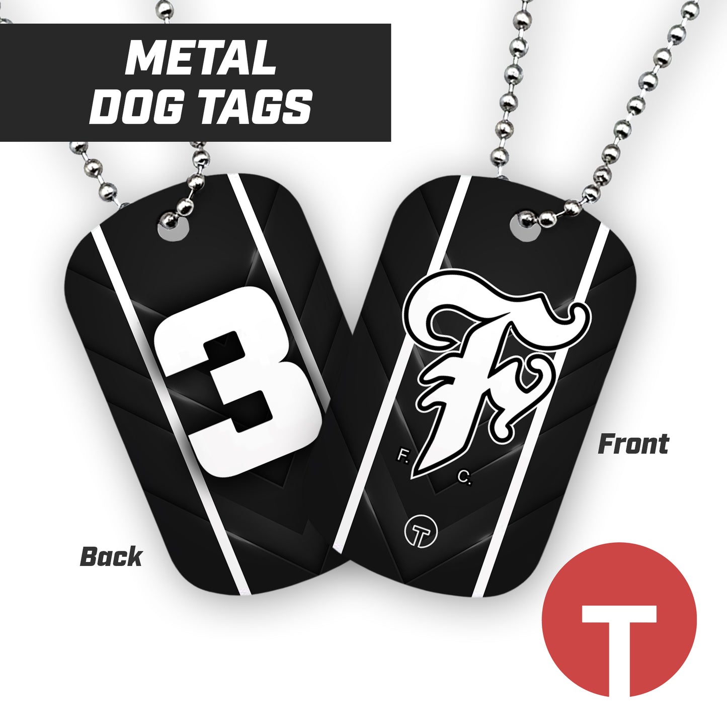 Forney FC - Double Sided Dog Tags