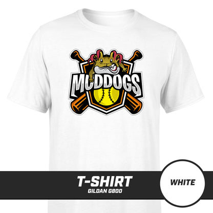 Muddogs Baseball - T-Shirt Gildan G800