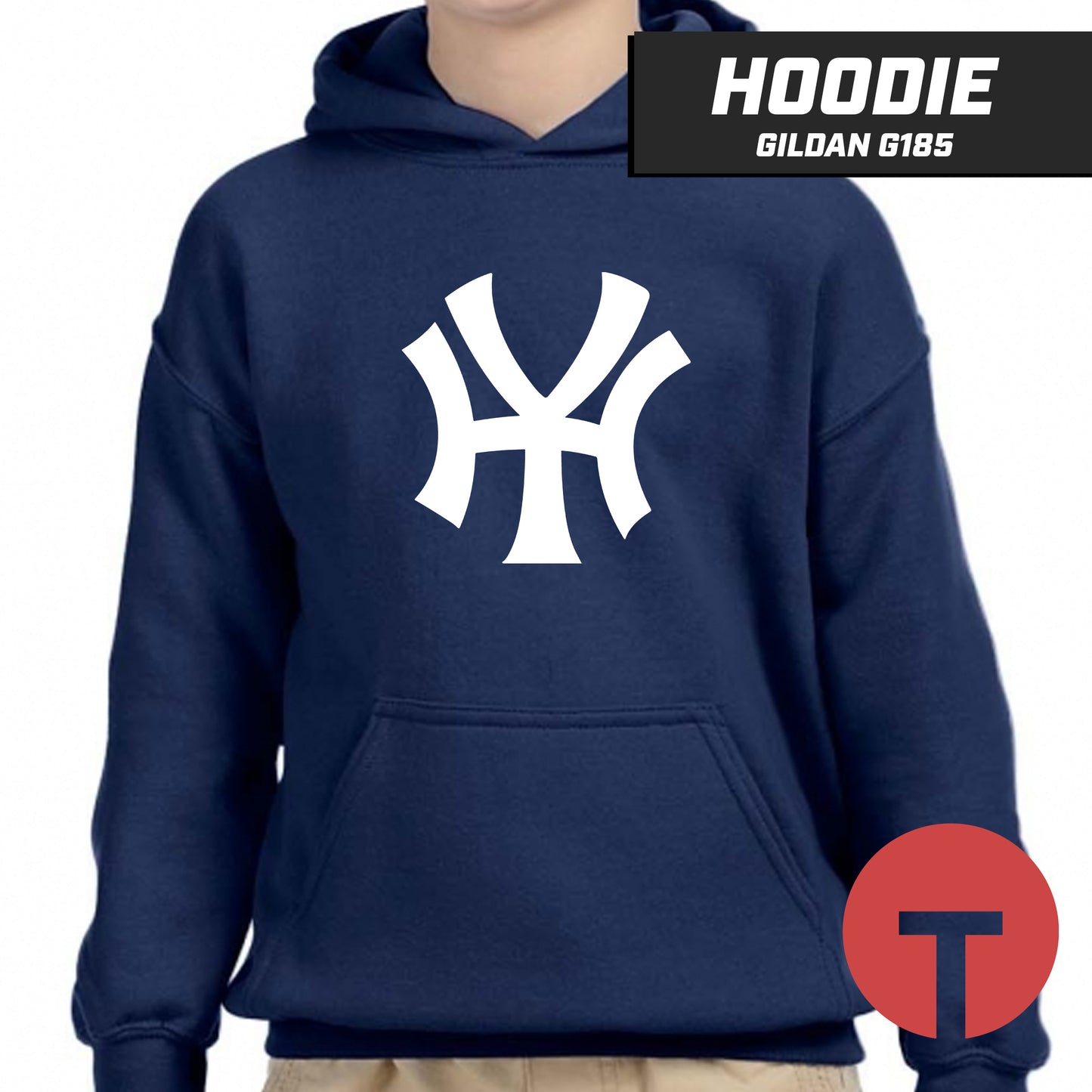 Hammond Yankees - Hoodie Gildan G185