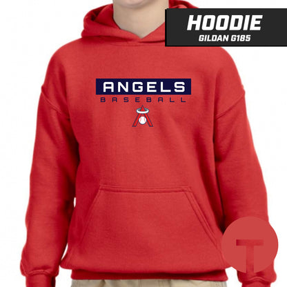 East Cobb Angels - LOGO 3 - Hoodie Gildan G185