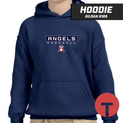 East Cobb Angels - LOGO 3 - Hoodie Gildan G185