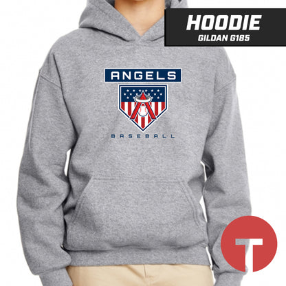 East Cobb Angels - LOGO 5 - Hoodie Gildan G185