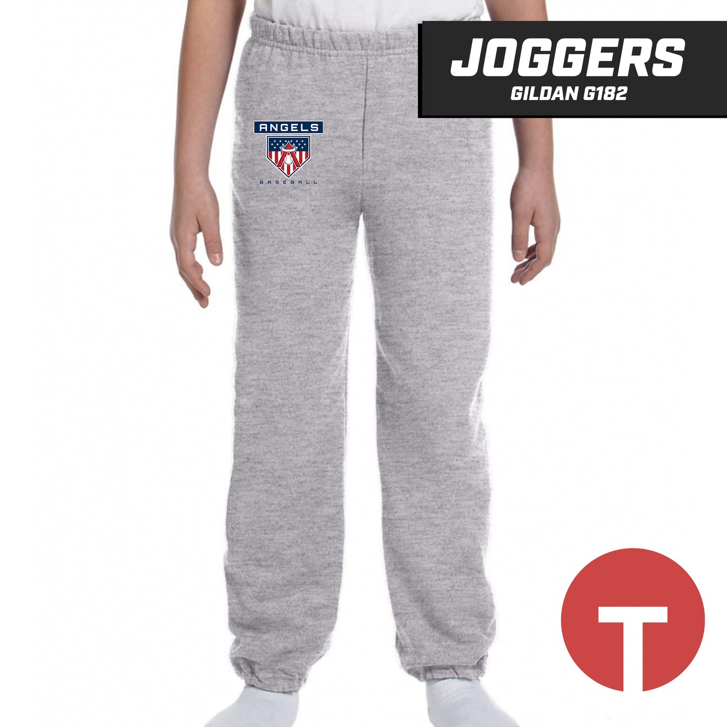 East Cobb Angels - LOGO 5 - Jogger pants Gildan G182