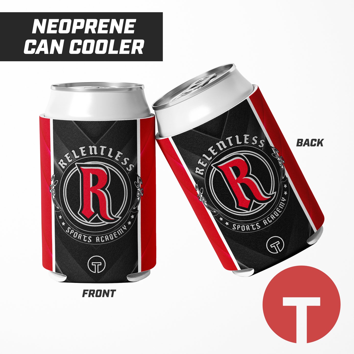Relentless Force - LOGO 1 - Coozie