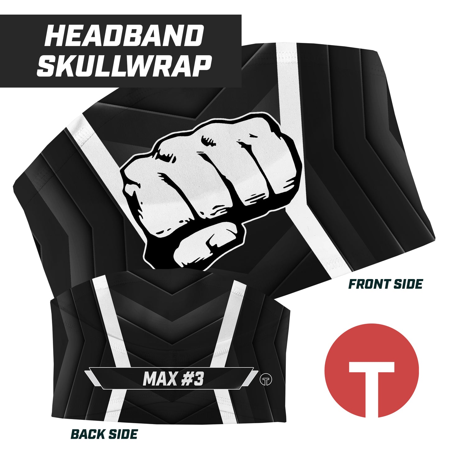 Knuckleheads - Skull Wrap Headband