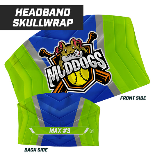 Muddogs Baseball - Skull Wrap Headband