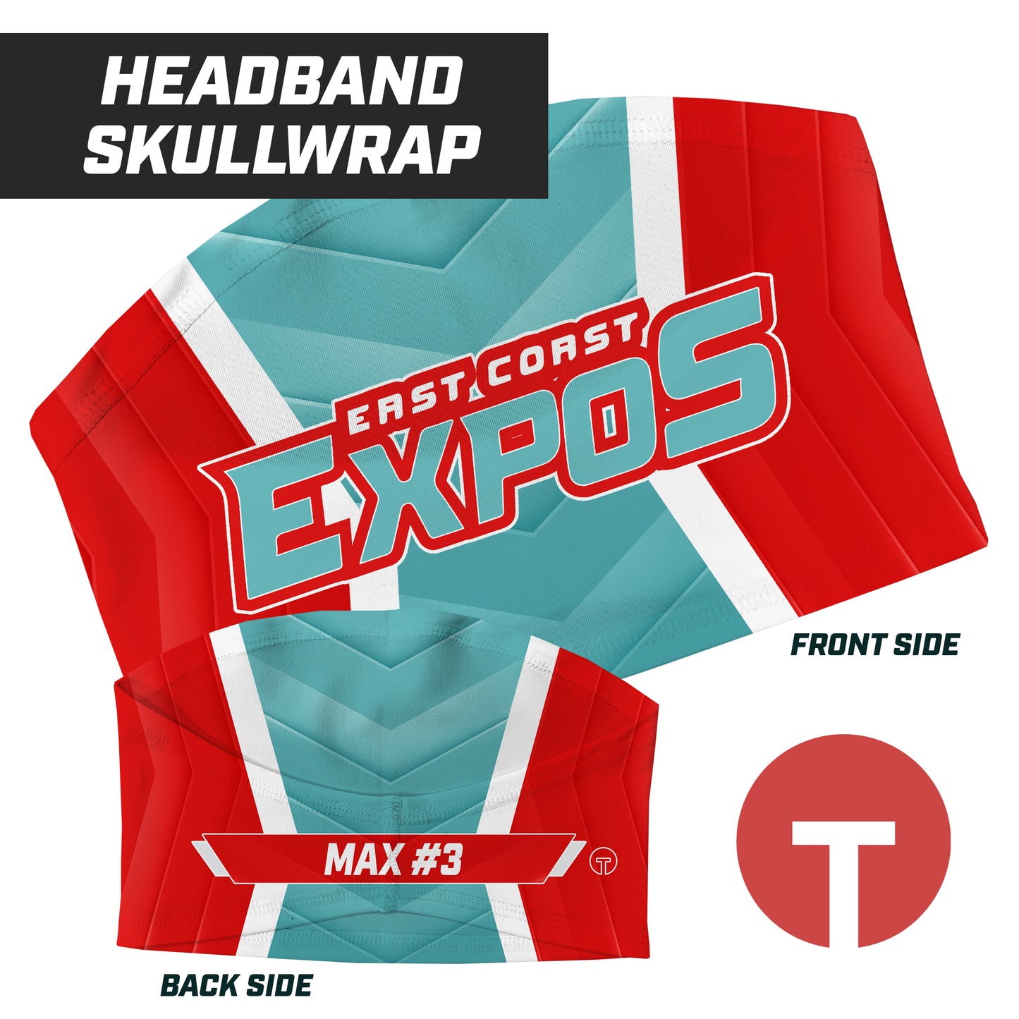 East Coast Expos - Skull Wrap Headband