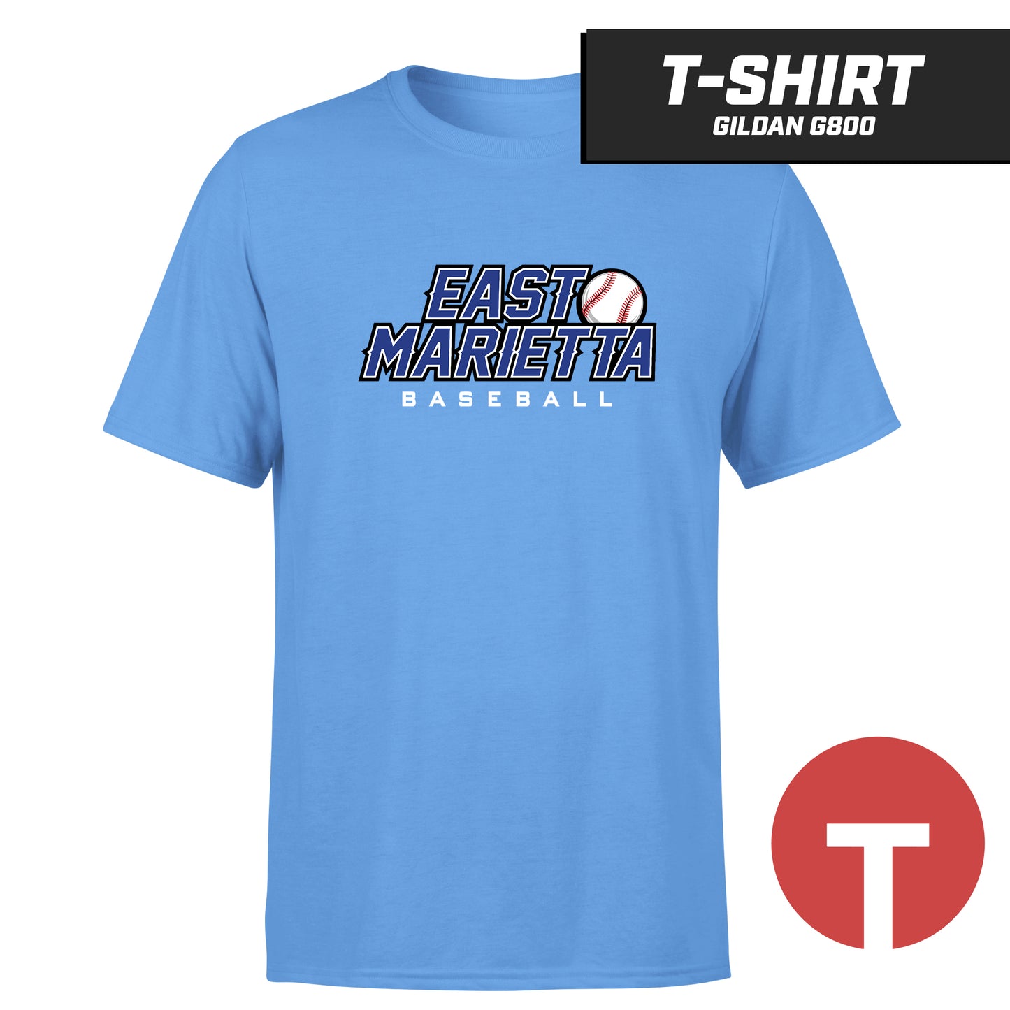 East Marietta Little League - T-Shirt Gildan G800