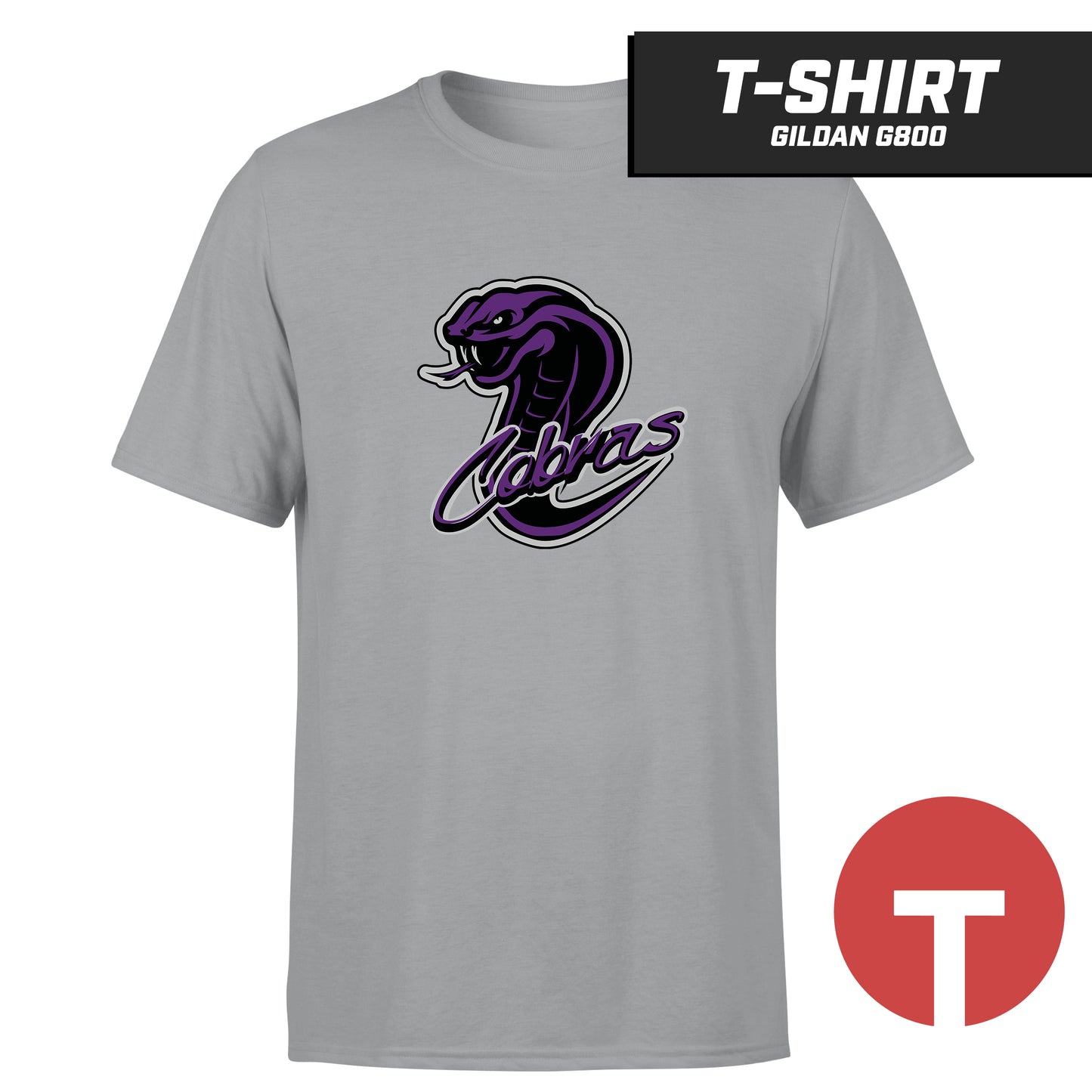 Cobras Softball - T-Shirt Gildan G800