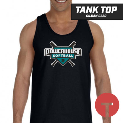 Powerhouse Softball - Tank Top Gildan G220