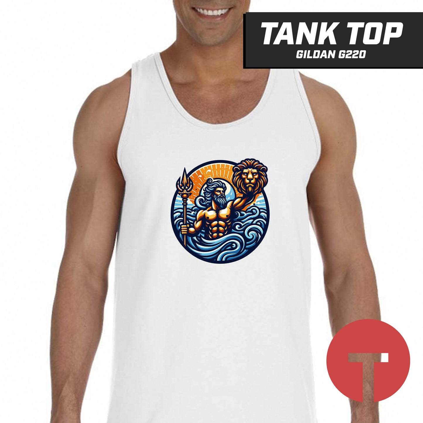 Detachment Poseidon - Tank Top Gildan G220