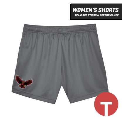 Barnstormers - Women's Performance Shorts - Team 365 TT11SHW